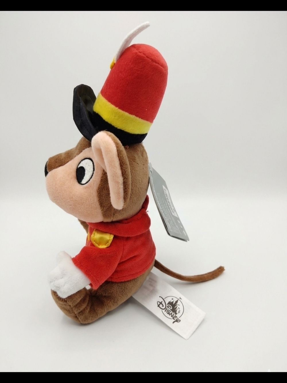 Disney Parks Authentic Original Dumbo Timothy Q Mouse Ringmaster 8” Plush - Picture 3 of 5